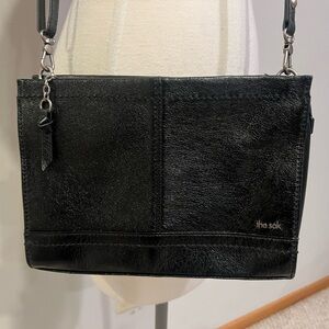 The Sak Black Onyx Iris Demi Crossbody Bag -NWOT